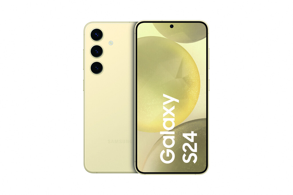 Samsung Galaxy S24 15,8 cm (6.2") Dual SIM Android 14 5G USB Type-C 8 GB 128 GB 4000 mAh Amber, Geel