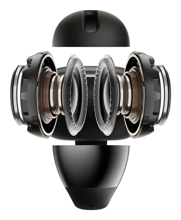 SHOKZ OpenDots 2 Headset Draadloos Oorklem Gesprekken/Muziek/Sport/Elke dag Bluetooth Zwart - Afbeelding 3