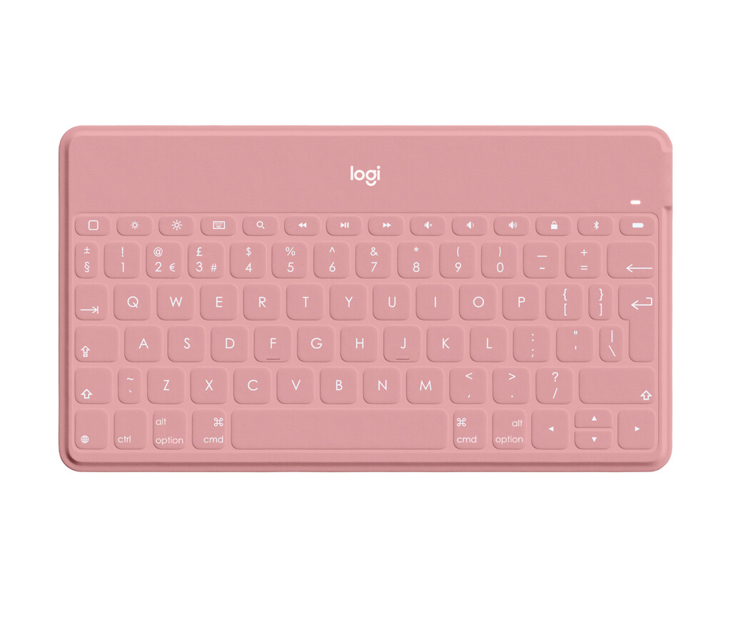 Logitech 920-010059 toetsenbord voor mobiel apparaat QWERTY Brits Engels Bluetooth Wit