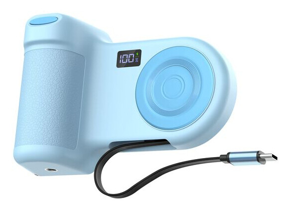 Belkin Stage PowerGrip Actieve houder Mobiele telefoon/Smartphone Lichtblauw
