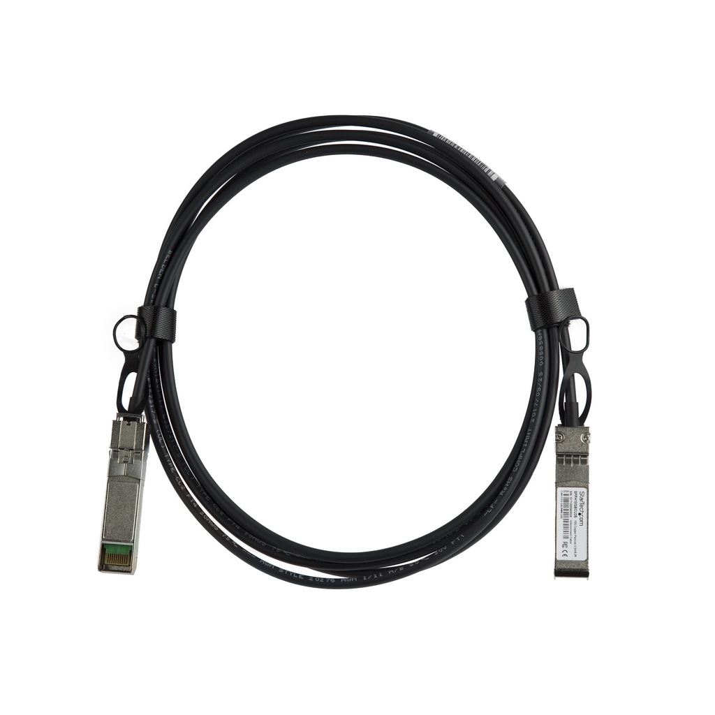StarTech.com Cisco SFP-H10GB-CU2-5M compatibel SFP+ DAC Twinax kabel - 2.5 m - Afbeelding 2