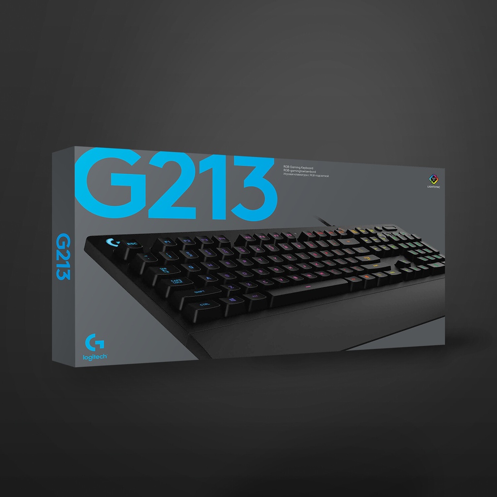 Logitech G G213 Prodigy toetsenbord Gamen USB QWERTY US International Zwart - Afbeelding 18
