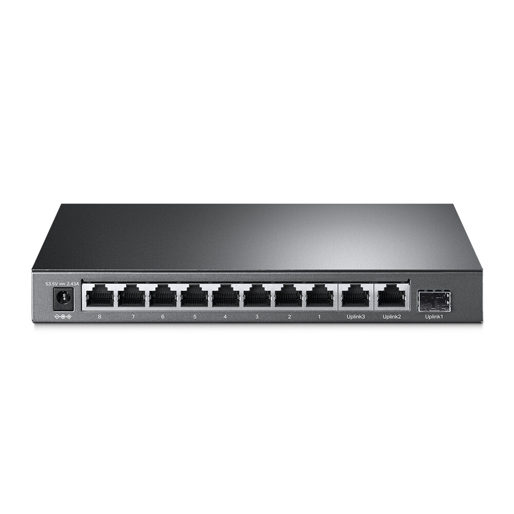 TP-Link TL-SG1210MP netwerk-switch Unmanaged Gigabit Ethernet (10/100/1000) Power over Ethernet (PoE) Zwart - Afbeelding 4