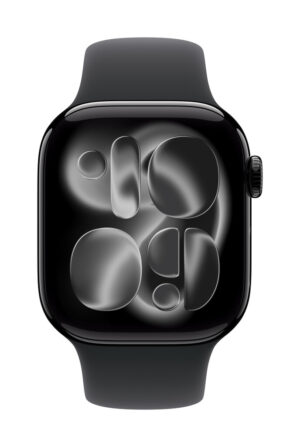 Apple MXLJ3ZM/A slimme draagbare accessoire Band Zwart Fluorelastomeer