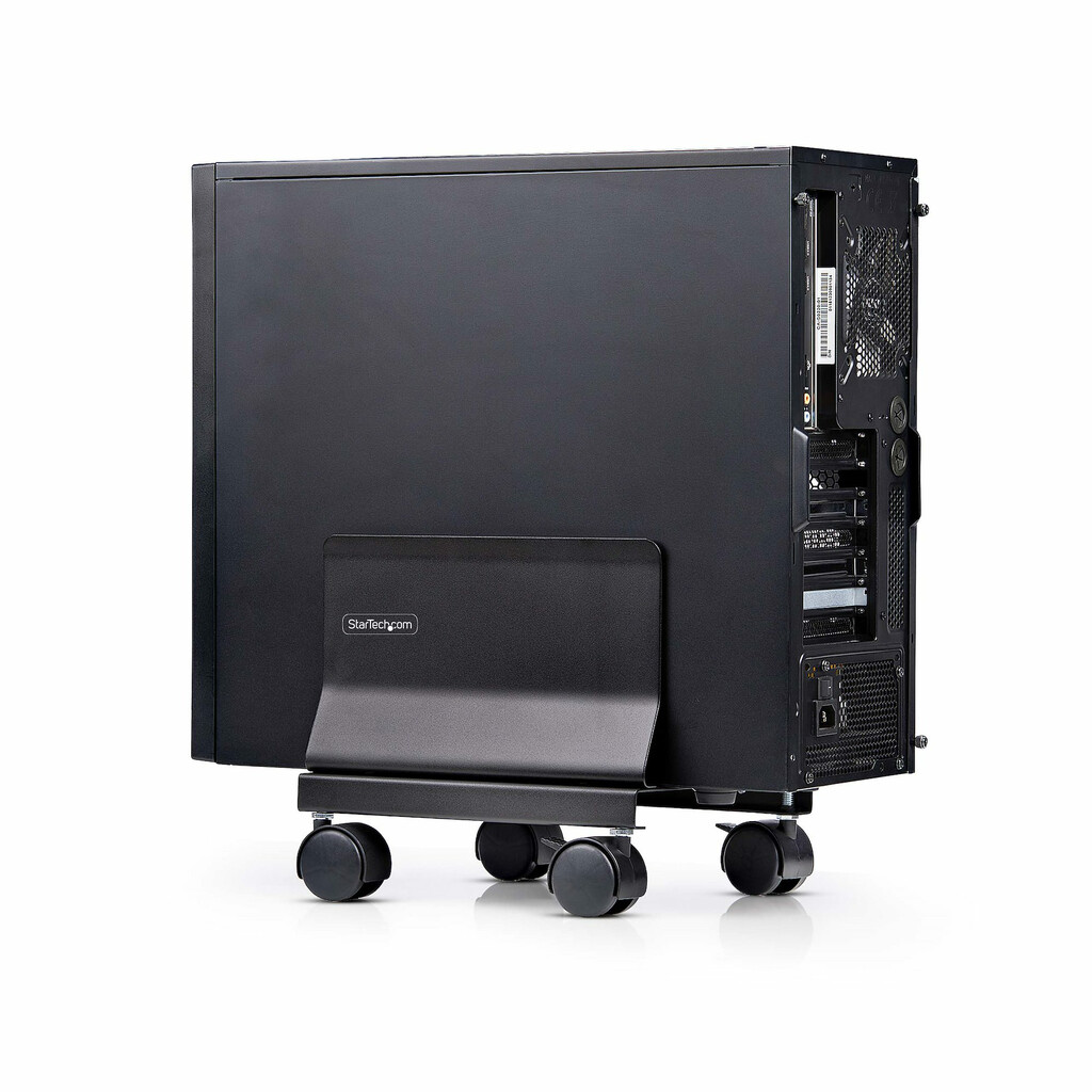 StarTech.com CPU Houder op Wielen, Verrijdbare Computer Beugel, Max Draagvermogen 21kg,Verstelbare PC Beugel, Computer Vloerstan - Afbeelding 8