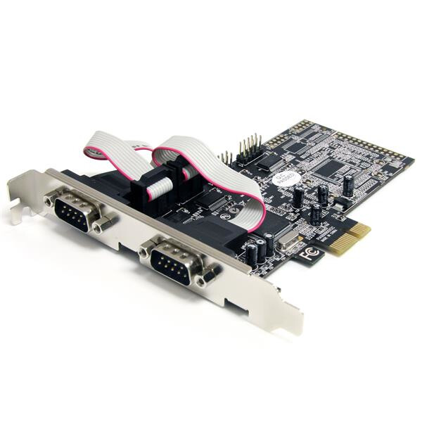 StarTech.com 4-poort Native PCI Express RS232 Seriële Kaart met 16550 UART - Afbeelding 3