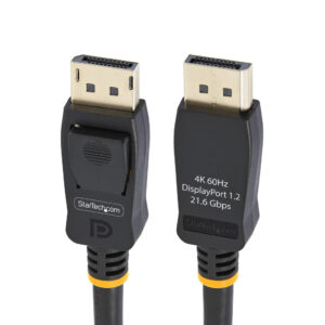 StarTech.com 2m VESA Gecertificeerde DisplayPort Kabel, 10 Pack, DisplayPort 1.2 Kabel met Vergrendeling, 4K 60Hz UHD, DP naar D