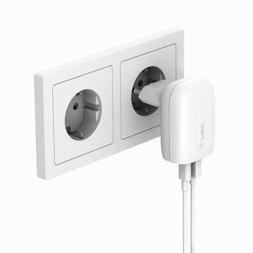 Belkin WCB007vfWH Smartphone, Tablet Wit AC Snel opladen Binnen - Afbeelding 2