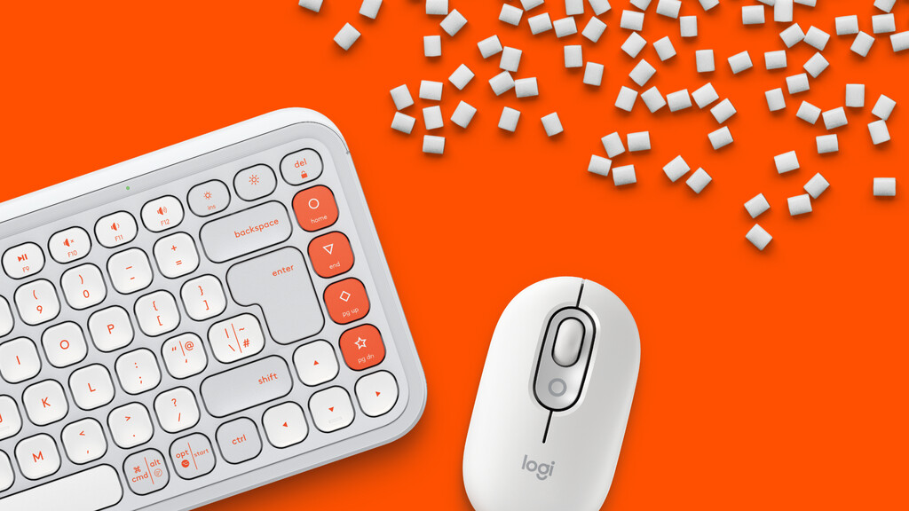 Logitech 920-013141 toetsenbord Inclusief muis Universeel Bluetooth QWERTY US International Wit - Afbeelding 6