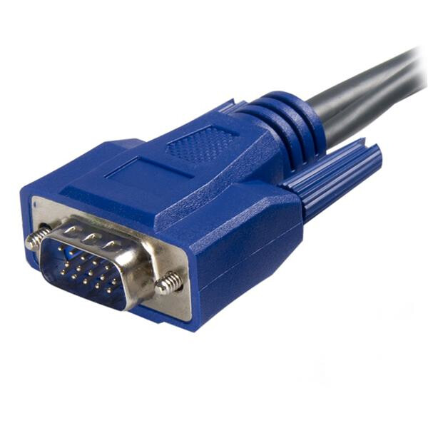 StarTech.com 1,80m ultradunne 2-in-1 USB VGA KVM-kabel - Afbeelding 2