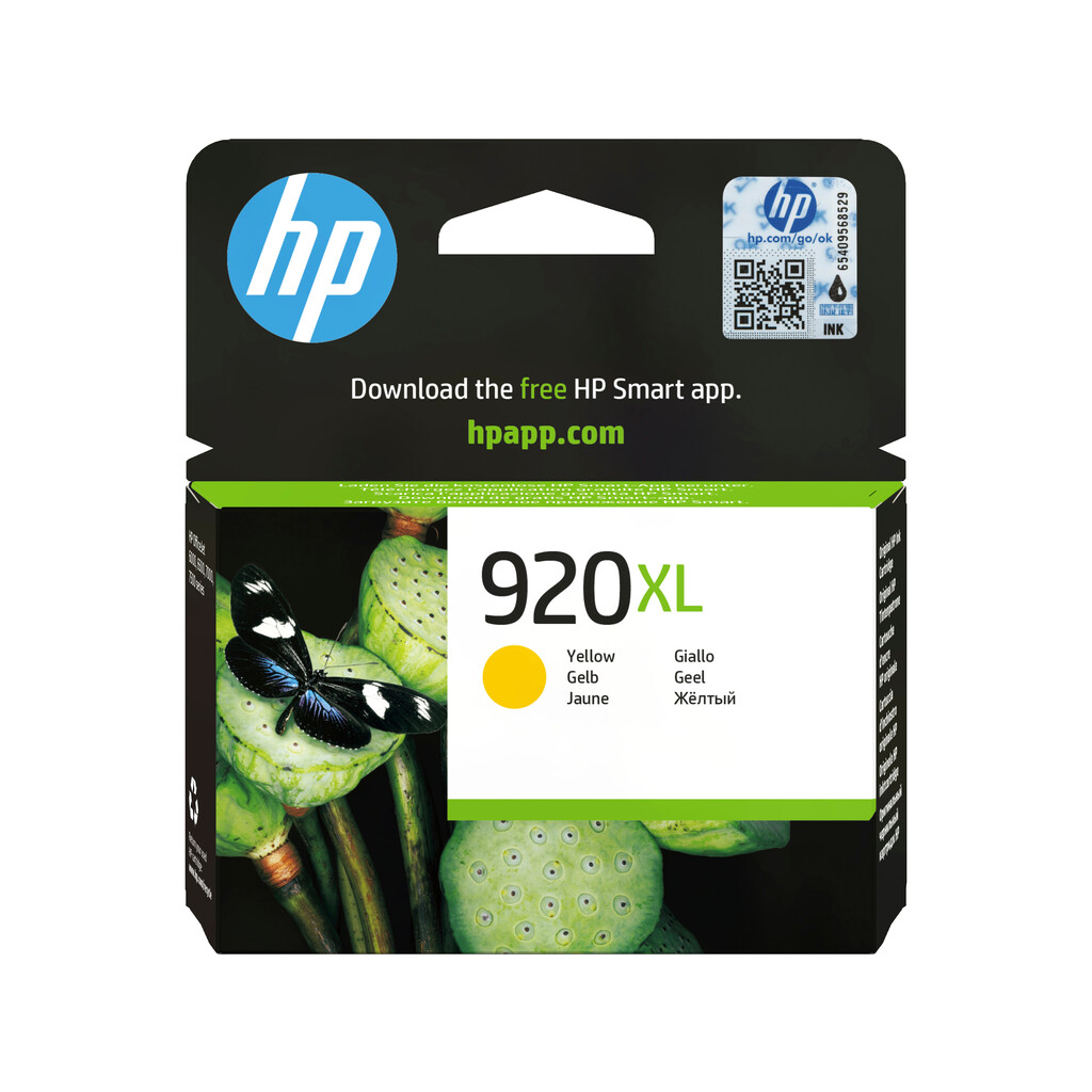HP 920XL originele high-capacity gele inktcartridge