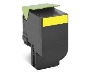 Lexmark 702HY tonercartridge 1 stuk(s) Origineel Geel
