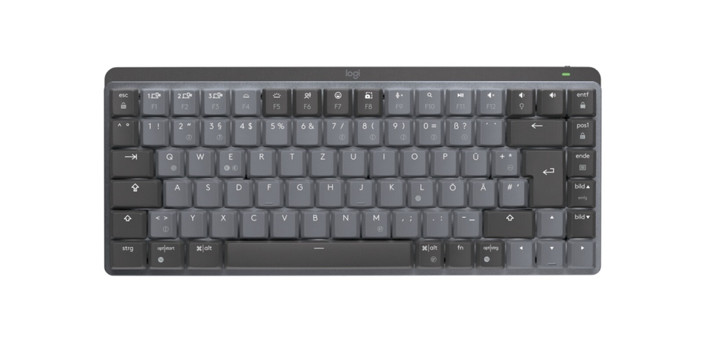 Logitech 920-010771 toetsenbord Kantoor RF-draadloos + Bluetooth QWERTZ Duits Grafiet - Afbeelding 5