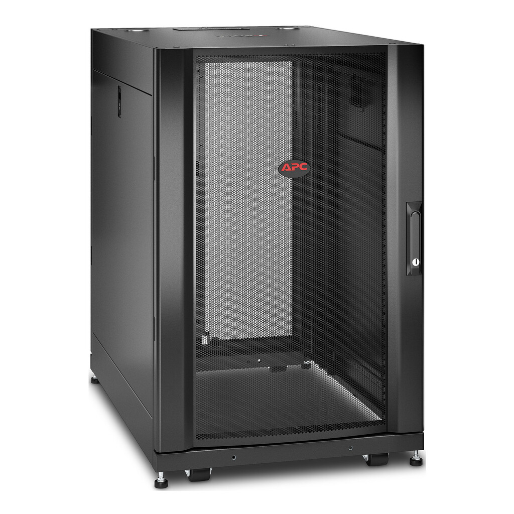 APC NetShelter SX 18U Server Rack Enclosure 600mm x 900mm w/ Sides Black