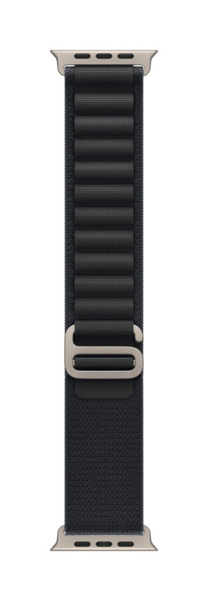 Apple MFTF4ZM/A slimme draagbare accessoire Band Zwart Titanium, Polyester, Spandex
