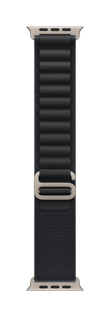 Apple MFTF4ZM/A slimme draagbare accessoire Band Zwart Titanium, Polyester, Spandex