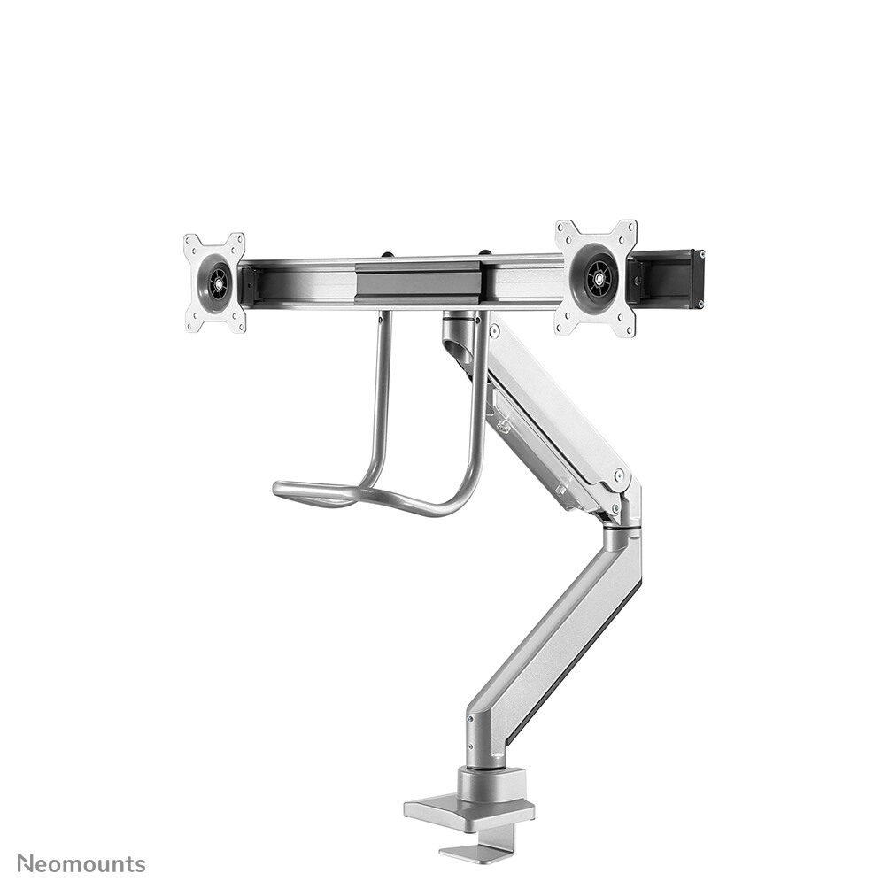 Neomounts NM-D775DXSILVER Monitorarm 10-32" - gasveer - Topfix - 180°-stop - Afbeelding 12