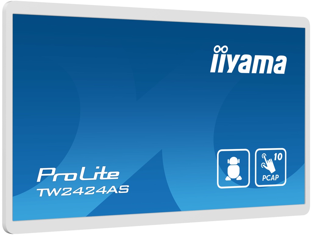 iiyama TW2424AS-W1 beeldkrant Digitale signage flatscreen 60,5 cm (23.8") Wifi 250 cd/m² 4K Ultra HD Zwart Touchscreen Type proc - Afbeelding 2
