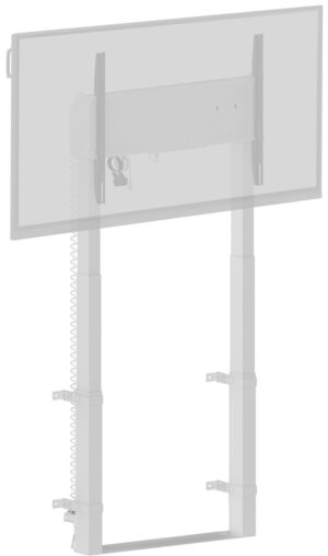 iiyama MD-WLIFT2031-W1 flat panel bureau steun 2,67 m (105") Vloer Wit