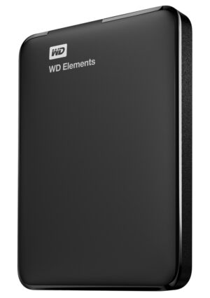 Western Digital Elements WD Portable 2.5 Inch externe HDD 2TB, Zwart