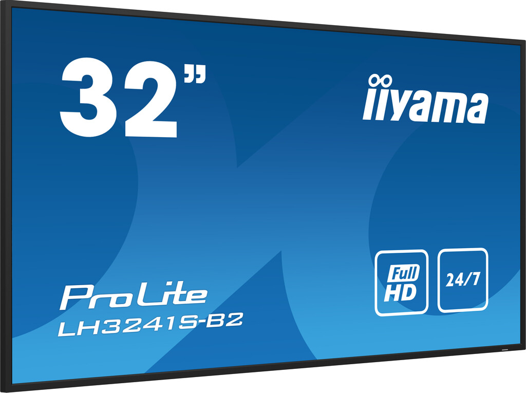 iiyama LH3241S-B2 beeldkrant Kiosk-ontwerp 80 cm (31.5") LED 350 cd/m² Full HD Zwart 24/7 - Afbeelding 3