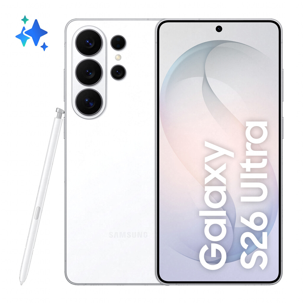Samsung Galaxy S26 Ultra 17,5 cm (6.9") Dual SIM Android 16.0 5G USB Type-C 16 GB 1 TB 5000 mAh Wit