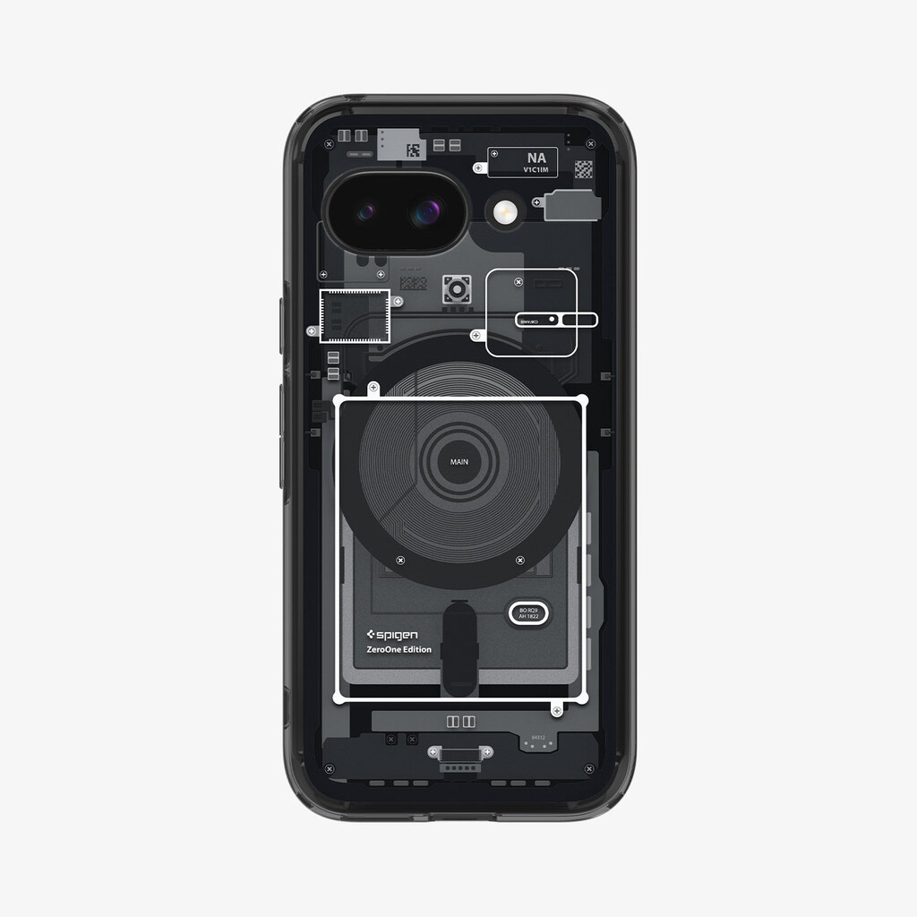 Spigen Ultra Hybrid Zero One (MagFit) mobiele telefoon behuizingen 16 cm (6.3") Hoes Zwart