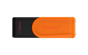Kingston Technology DataTraveler 256GB Portable USB 3.2 Gen 1 Exodia S (Black/Orange)