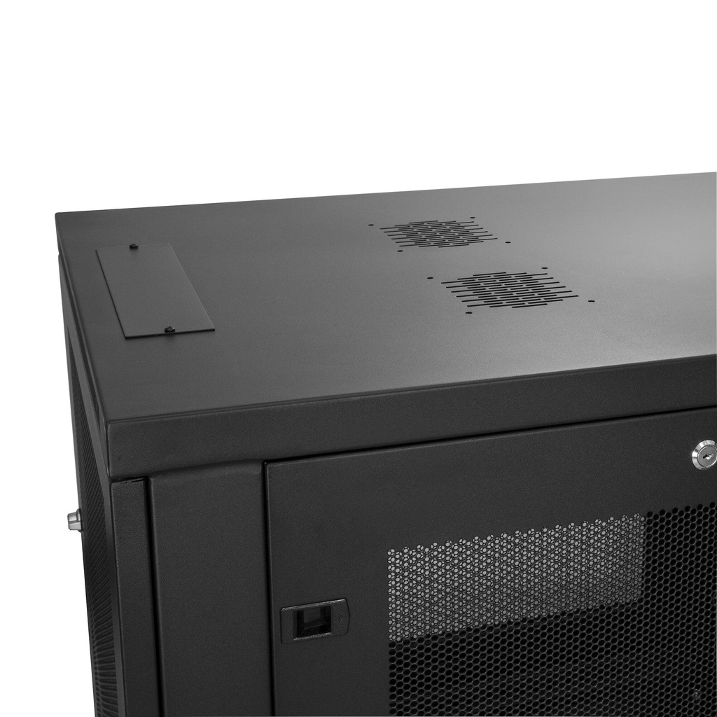 StarTech.com 12U Enterprise-Grade Server Rack Cabinet Kit, 19in Vergrendelbare 4-Post Patchkast met Schap en Kabelbeheer, 75cm M - Afbeelding 8