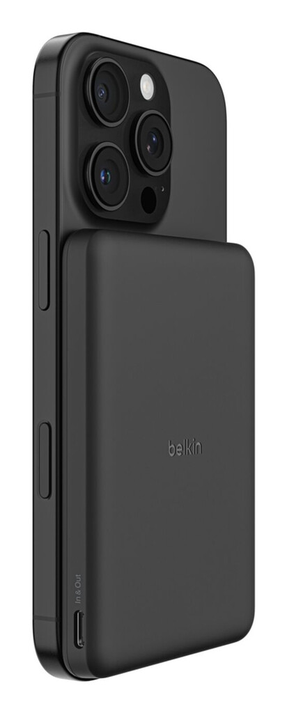 Belkin BPD010hqBK 5000 mAh Draadloos opladen Zwart - Afbeelding 2