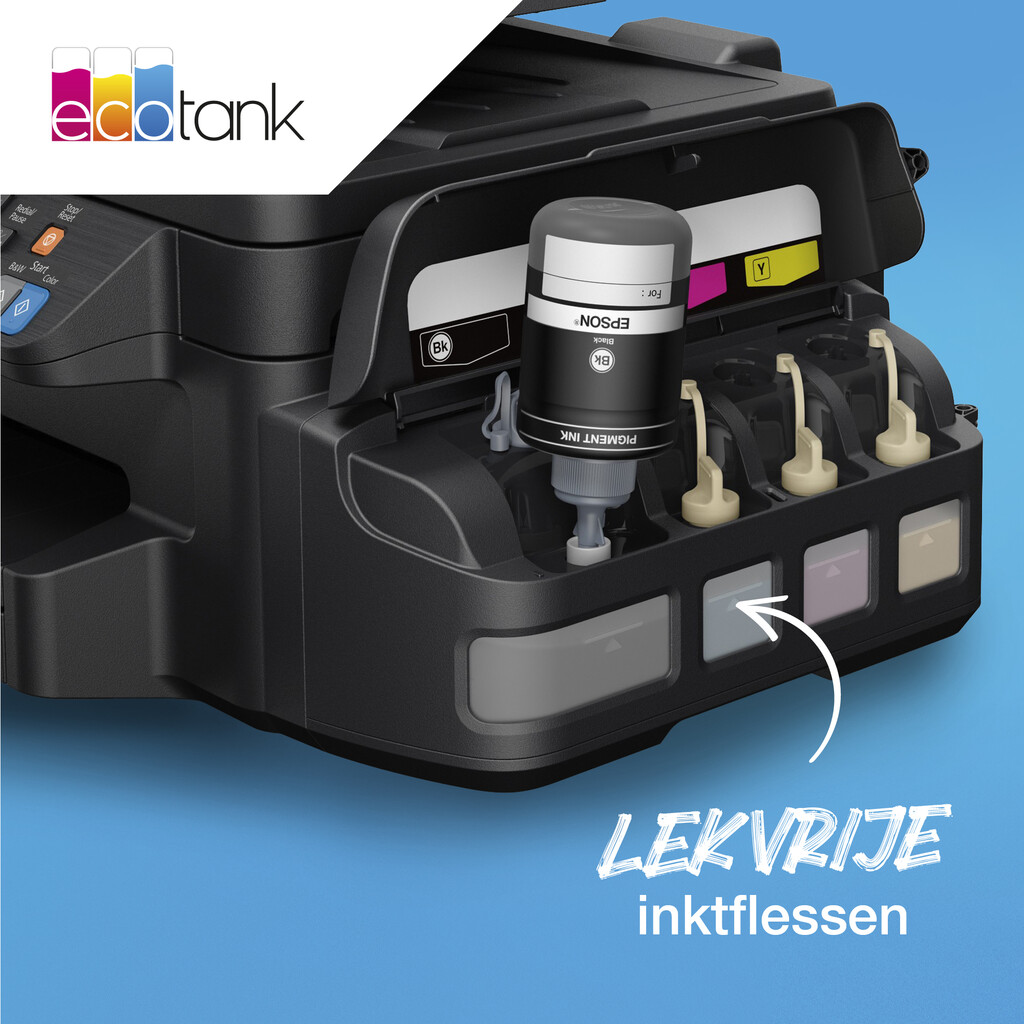 Epson 774 EcoTank inktfles zwart pigment - Afbeelding 5