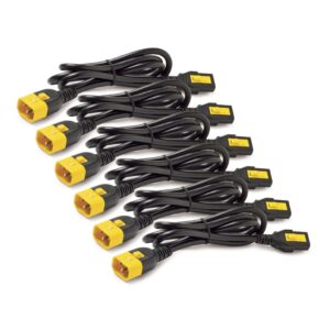 APC Stroomkabelkit (6 ea), blokkerend, C13 naar C14, 0,6 m