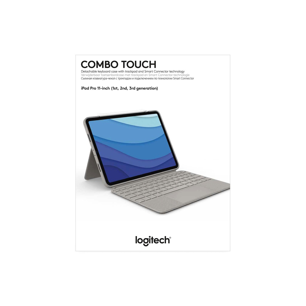 Logitech Combo Touch for iPad Pro 11-inch (1st, 2nd, and 3rd generation) - Afbeelding 14