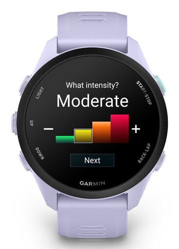 Garmin Forerunner 70 3,05 cm (1.2") AMOLED 30 mm Digitaal 390 x 390 Pixels Touchscreen Lavendel GPS - Afbeelding 2
