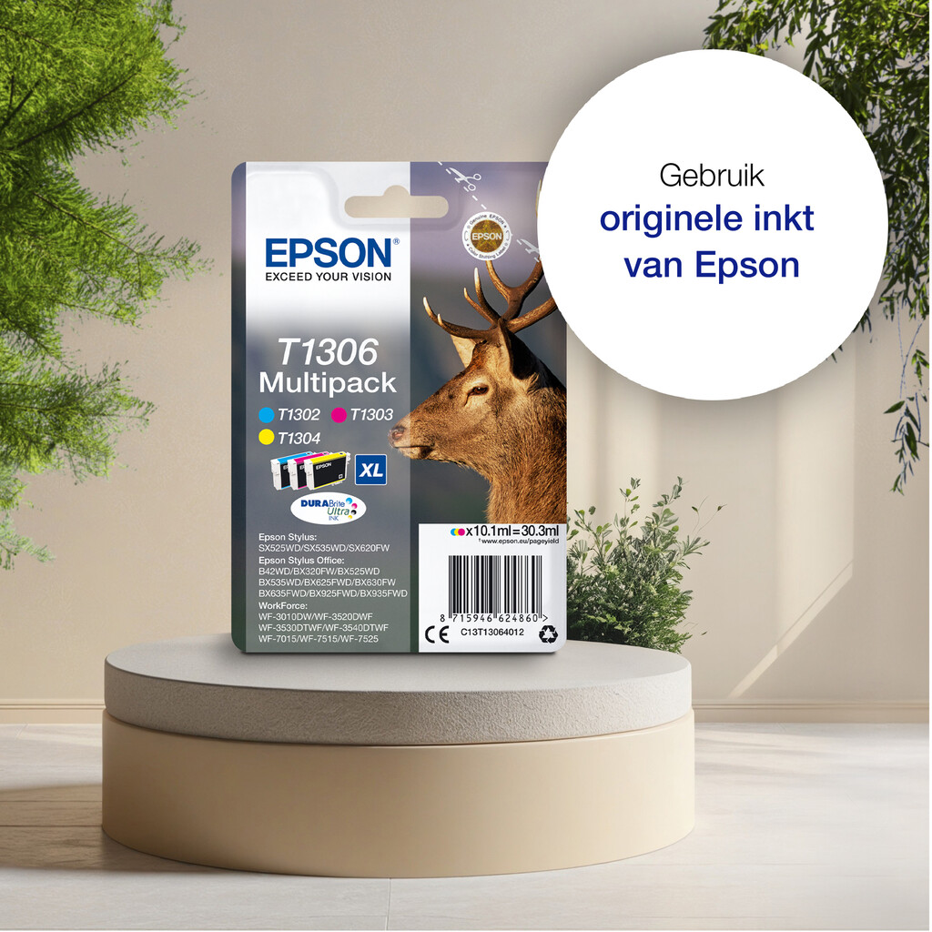 Epson Stag T1304 Hert DURABrite Ultra afzonderlijke gele inkt - Afbeelding 2