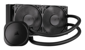 Corsair Nautilus 240 RS Moederbord Alles-in-één vloeistofkoeler Zwart