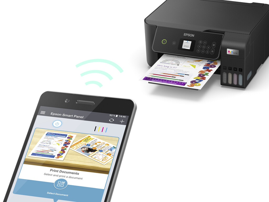 Epson EcoTank ET-2875 A4 multifunctionele Wi-Fi-printer met inkttank, inclusief tot 3 jaar inkt - Afbeelding 3