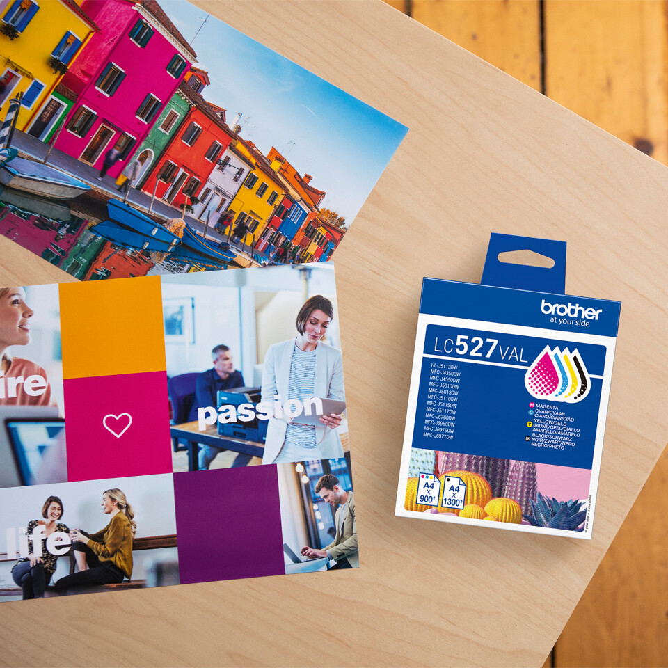 Brother LC527VAL inktcartridge 4 stuk(s) Origineel Zwart, Cyaan, Magenta, Geel - Afbeelding 5