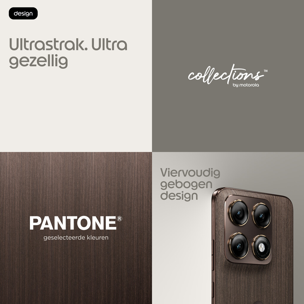 Motorola edge 70 pro 17,2 cm (6.78") Dual SIM Android 16.0 5G USB Type-C 8 GB 256 GB 6500 mAh Hout - Afbeelding 6