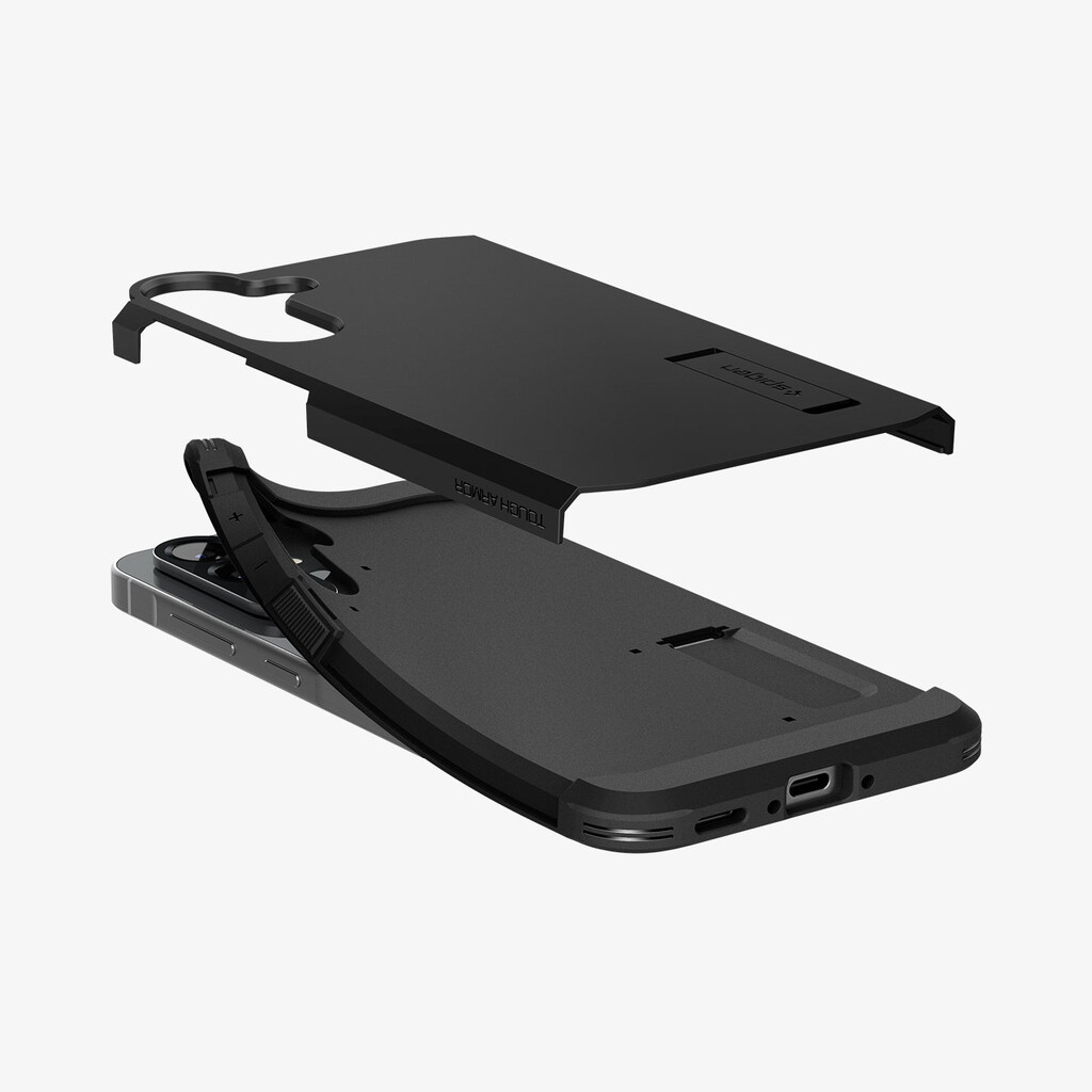 Spigen Tough Armor mobiele telefoon behuizingen 17 cm (6.7") Hoes Zwart - Afbeelding 5
