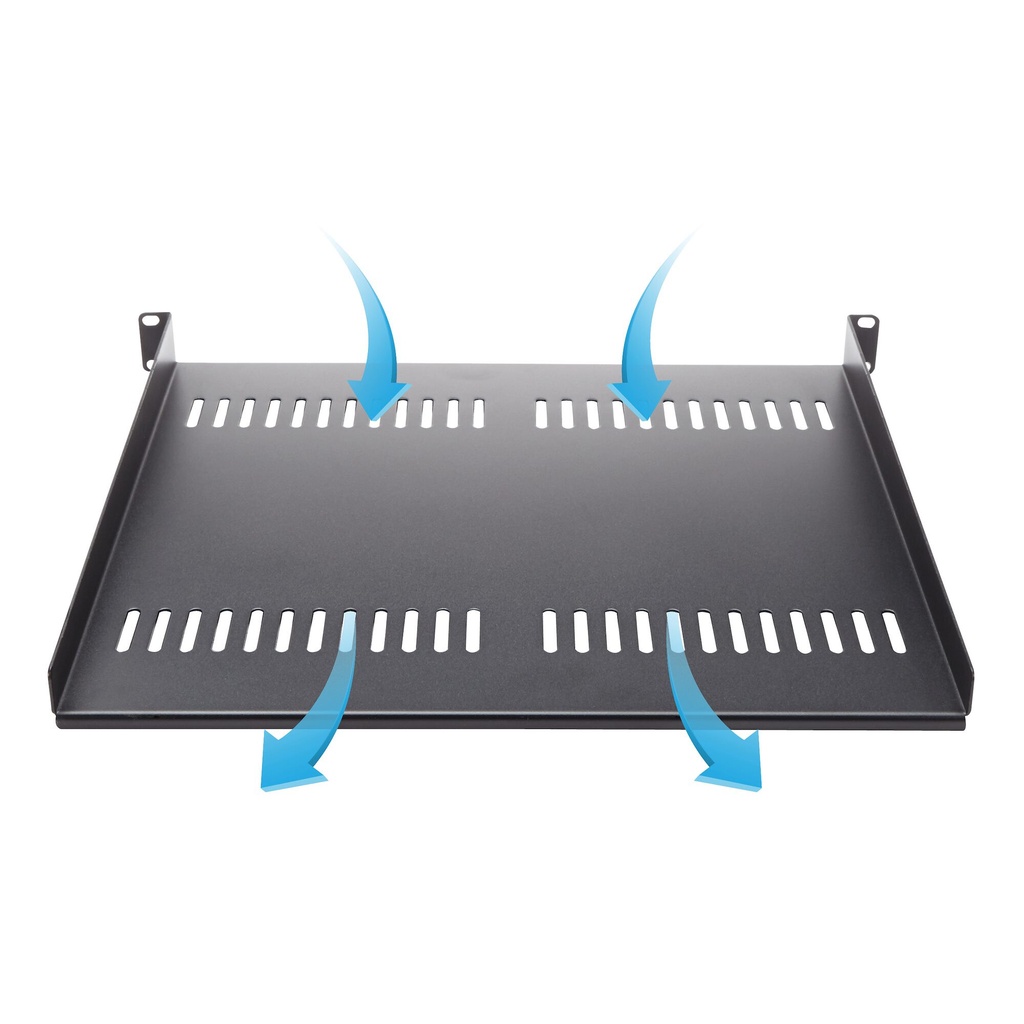 StarTech.com 1U Server Rack Schap - Universele Geventileerde Rack Mount Cantilever Shelf voor 19" Netwerk Kast & Apparatuur - He - Afbeelding 3