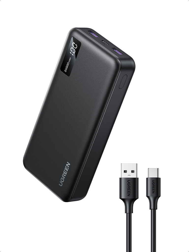 Ugreen 25683 powerbank 20000 mAh Zwart - Afbeelding 3