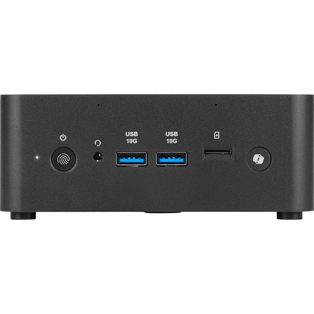 MSI Cubi NUC AI+ 2MG-001EU Copilot+ PC Intel Core Ultra 7 258V 32 GB LPDDR5x-SDRAM 1 TB SSD Windows 11 Pro Mini PC Zwart - Afbeelding 2