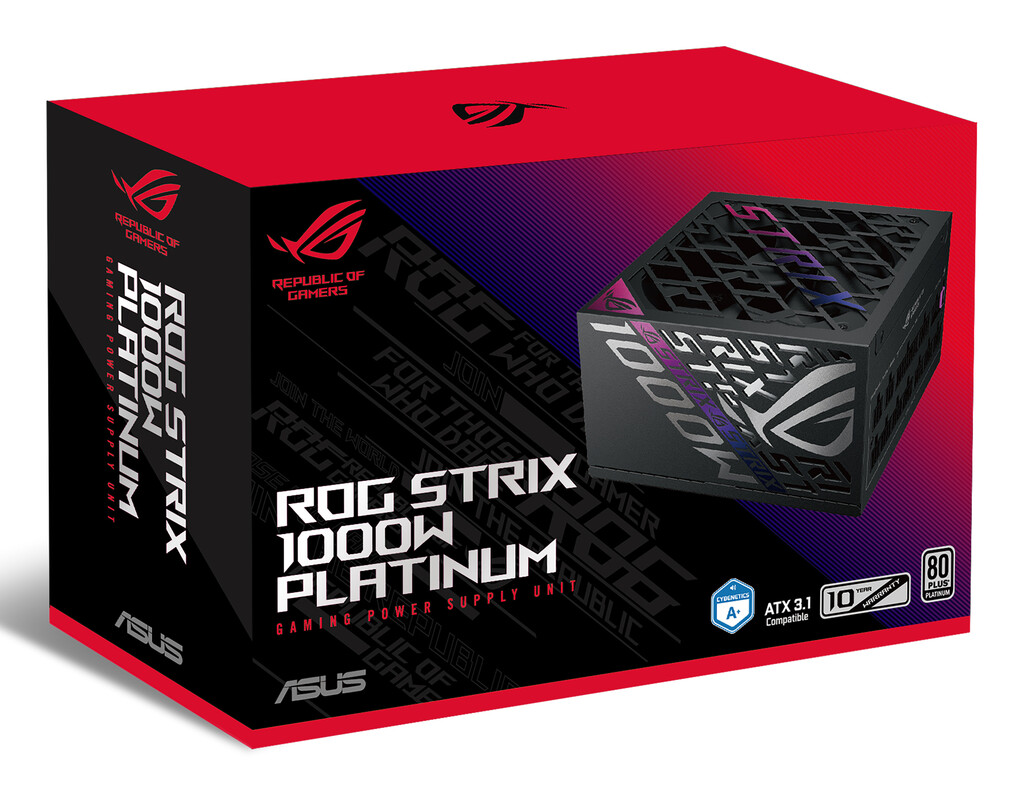 ASUS ROG STRIX-1000P-GAMING power supply unit 1000 W 20+4 pin ATX ATX Zwart, Zilver - Afbeelding 15
