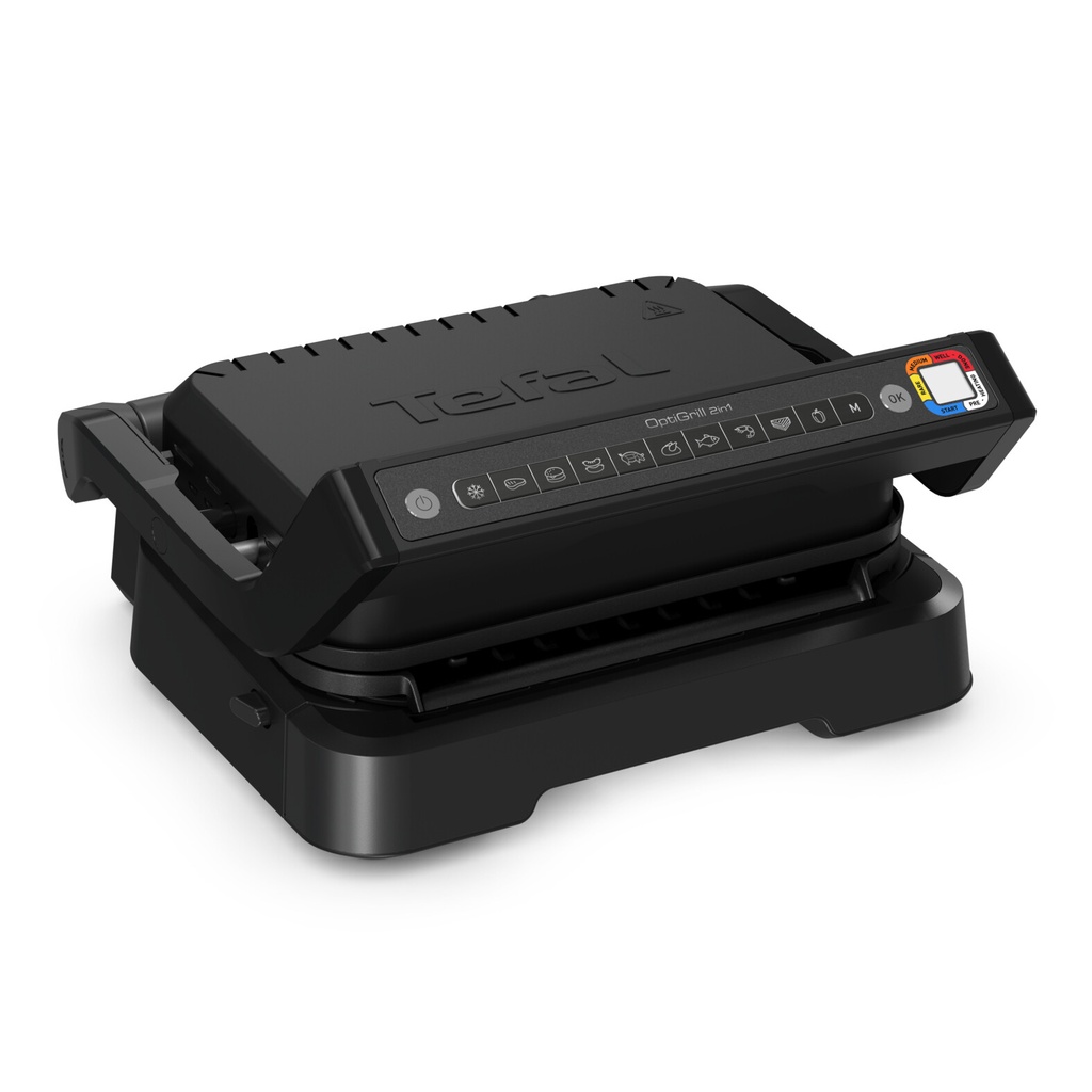 Tefal OptiGrill 2in1 OptiGrill 2-in-1 GC7728 intelligente grill en bbq zwart - Afbeelding 3