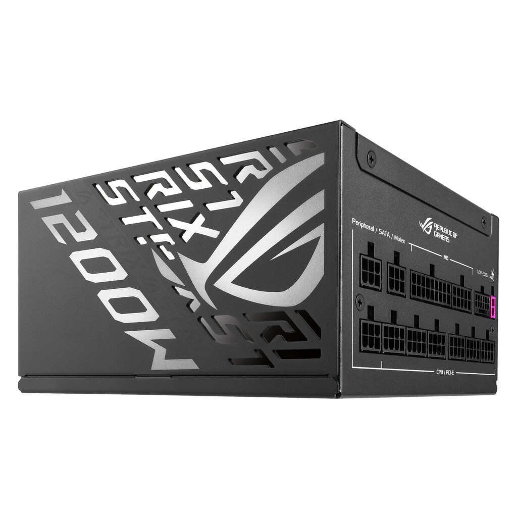 ASUS ROG -STRIX-1200P-GAMING power supply unit 1200 W 20+4 pin ATX ATX Zwart - Afbeelding 5