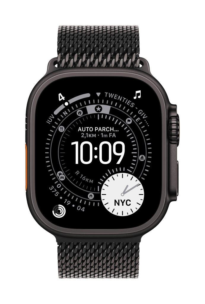 Apple MGHU4ZM/A slimme draagbare accessoire Band Zwart Titanium