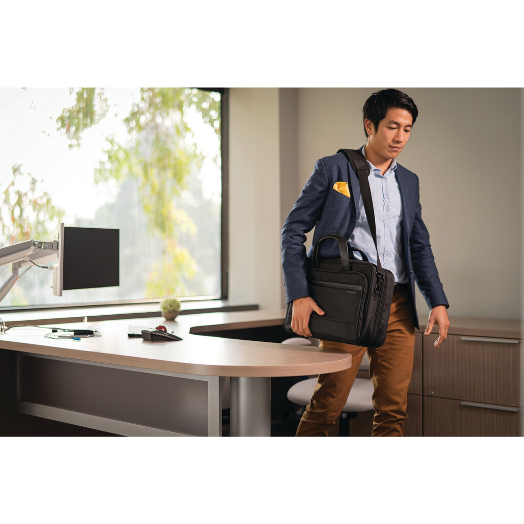 Kensington Contour 2.0 EQ Business Laptop Briefcase — 15.6" - Afbeelding 11