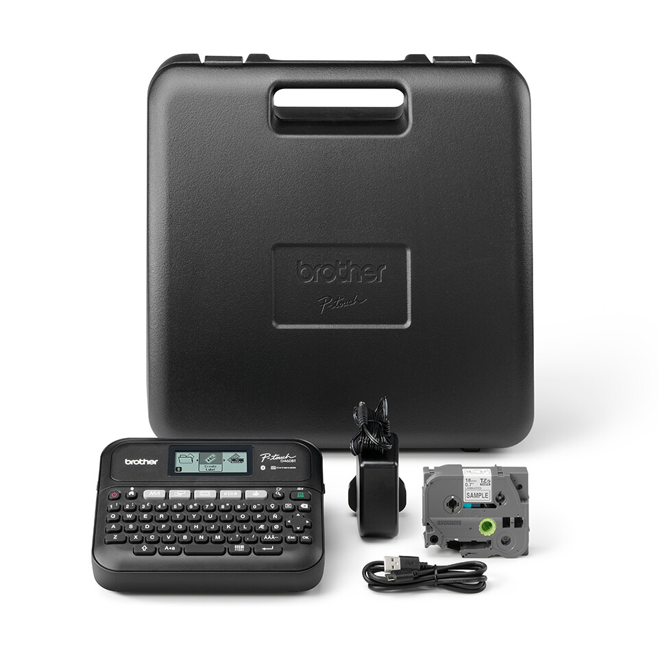 Brother PT-D460BTVP labelprinter Thermo transfer 180 x 180 DPI 30 mm/sec Bedraad en draadloos TZe Bluetooth QWERTY - Afbeelding 3