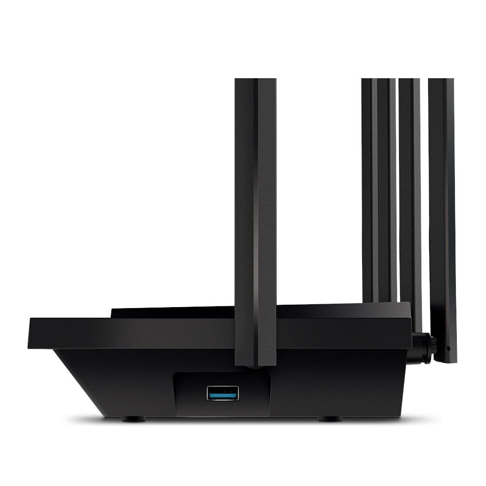 TP-Link Archer AX72 draadloze router Gigabit Ethernet Dual-band (2.4 GHz / 5 GHz) Zwart - Afbeelding 2